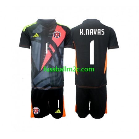 Fußballtrikots Costa Rica Keylor Navas 1 Torwart Kinder Ausweich Trikotsatz 2024 Fußballtrikots Costa Rica Keylor Navas 1 Torwart Kinder Ausweich Trikotsatz 2024
